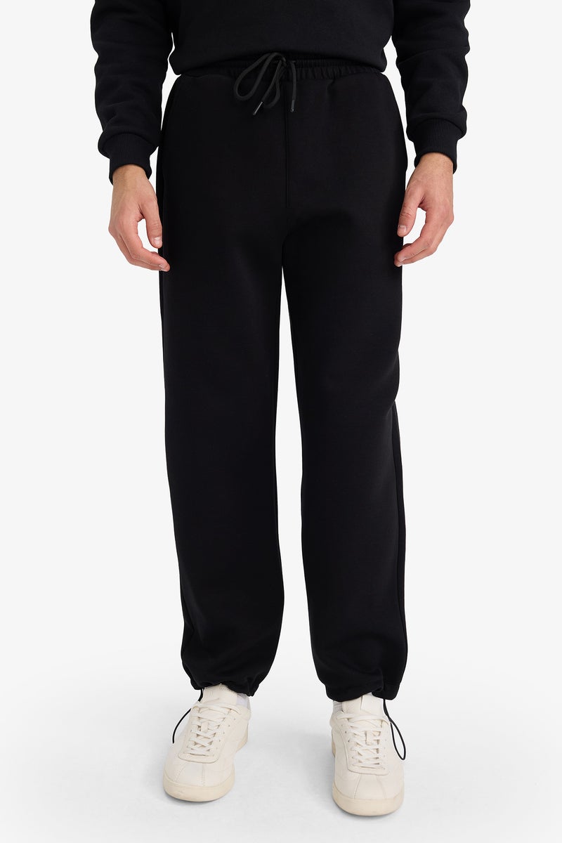 DeFacto Black Man Relax Fit Trousers Casual - Image 3